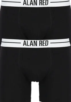 ALAN RED boxershorts (2-pack), zwart