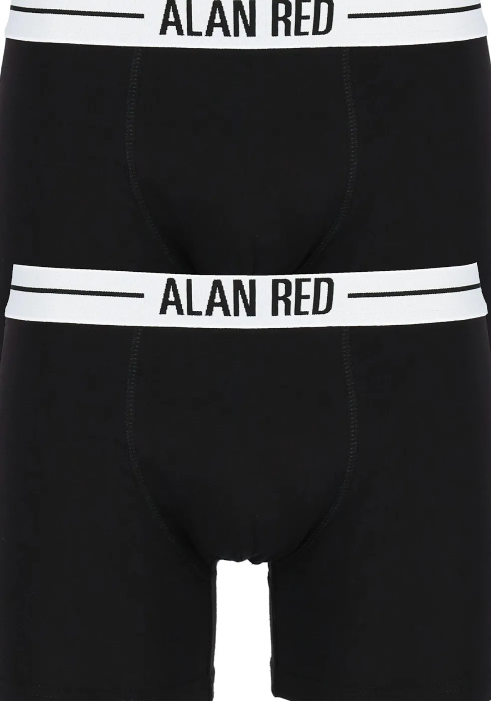 ALAN RED boxershorts (2-pack), zwart