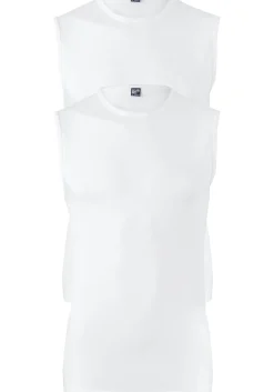 ALAN RED singlets Orlando (2-pack), O-hals stretch, wit