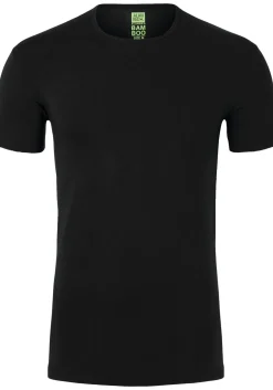 ALAN RED T-shirt Bilbao bamboo (1-pack), O-hals stretch, zwart