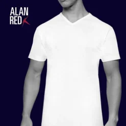 ALAN RED T-shirts Vermont (2-pack), donkerblauw