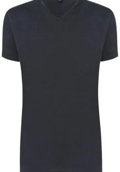ALAN RED T-shirts Vermont (2-pack), V-hals, wit en antraciet grijs
