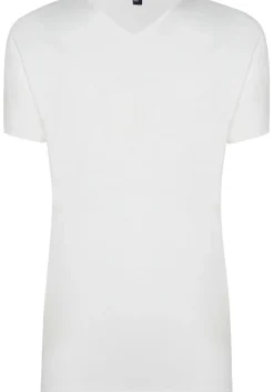 ALAN RED T-shirts Vermont (2-pack), V-hals, wit en antraciet grijs