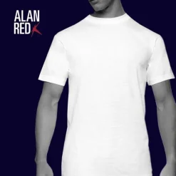 ALAN RED T-shirts Virginia (2-pack), O-hals, donker blauw