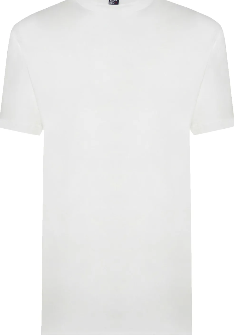 ALAN RED T-shirts Virginia (2-pack), O-hals, wit en antraciet grijs