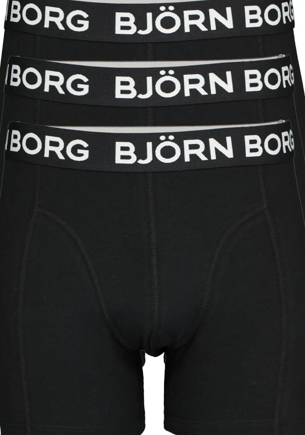 Bjorn Borg boxershorts Core (3-pack), heren boxers normale lengte, zwart
