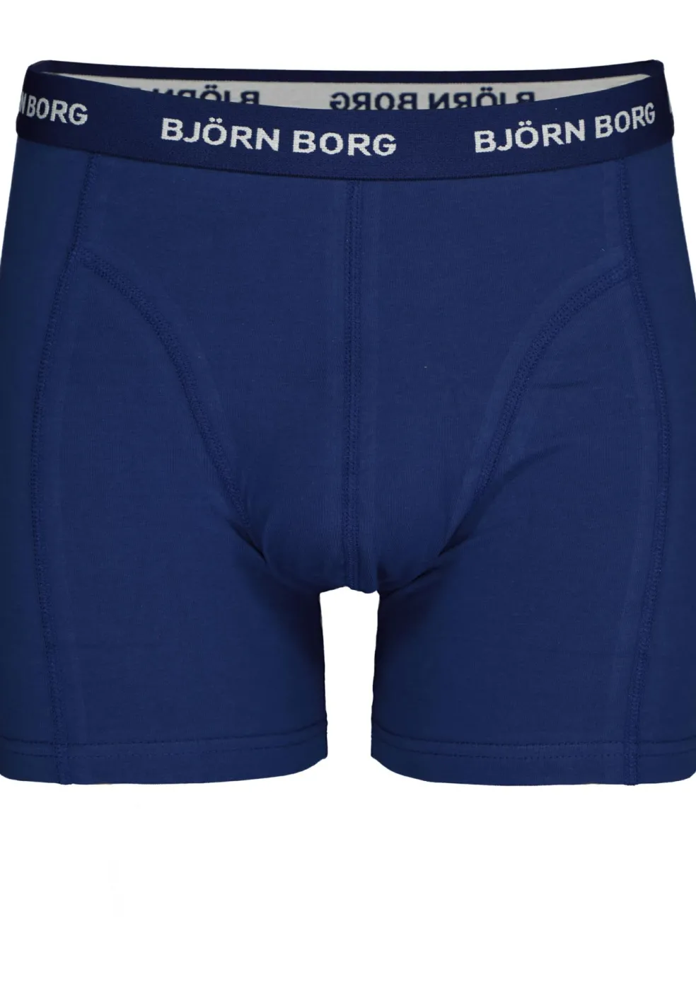 Bjorn Borg boxershorts Essential (3-pack), heren boxers normale lengte, blauw Total Eclipse