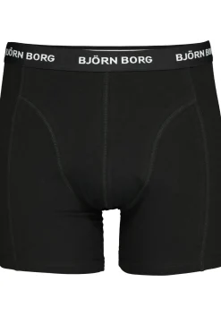 Bjorn Borg boxershorts Essential (5-pack), heren boxers normale lengte, zwart
