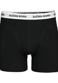 Bjorn Borg boxershorts Essential (5-pack), heren boxers normale lengte, zwart