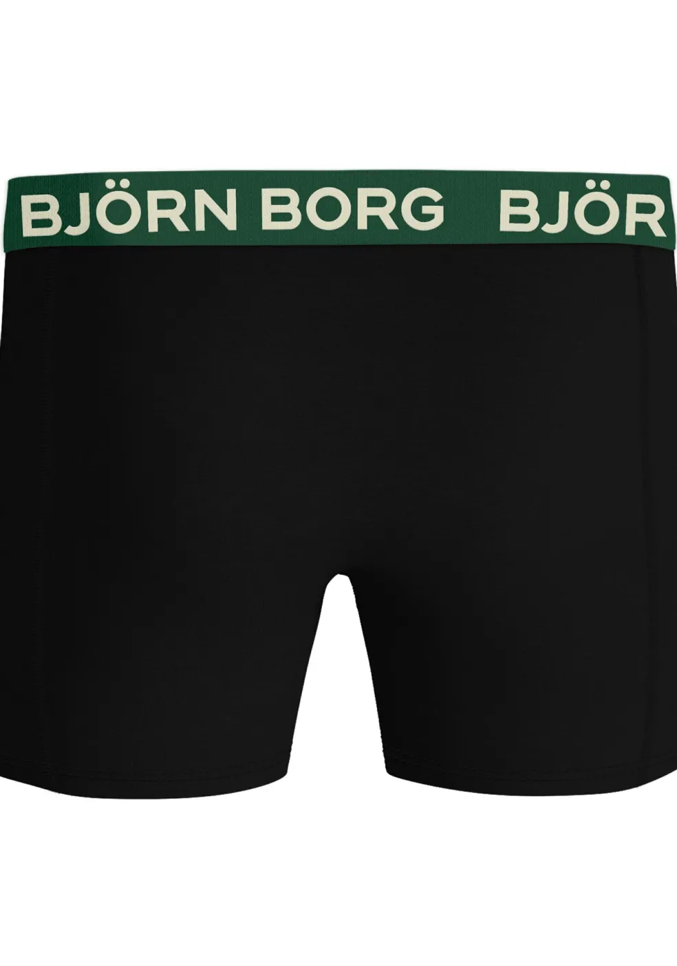 Bjorn Borg Cotton Stretch boxers, heren boxers normale lengte (7-pack), zwart , groen, donkerrood en groen met print