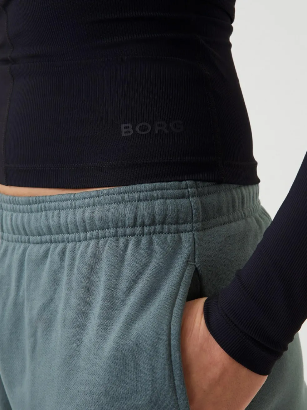 Bjorn Borg dames Studio ballerina long sleeve, zwart