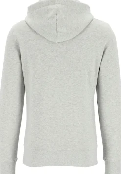 Bjorn Borg hoodie sweatshirt, heren trui met capuchon dik, lichtgrijs melange