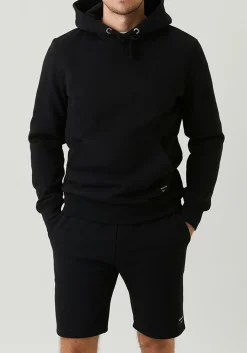 Bjorn Borg hoodie sweatshirt, heren trui met capuchon dik, zwart