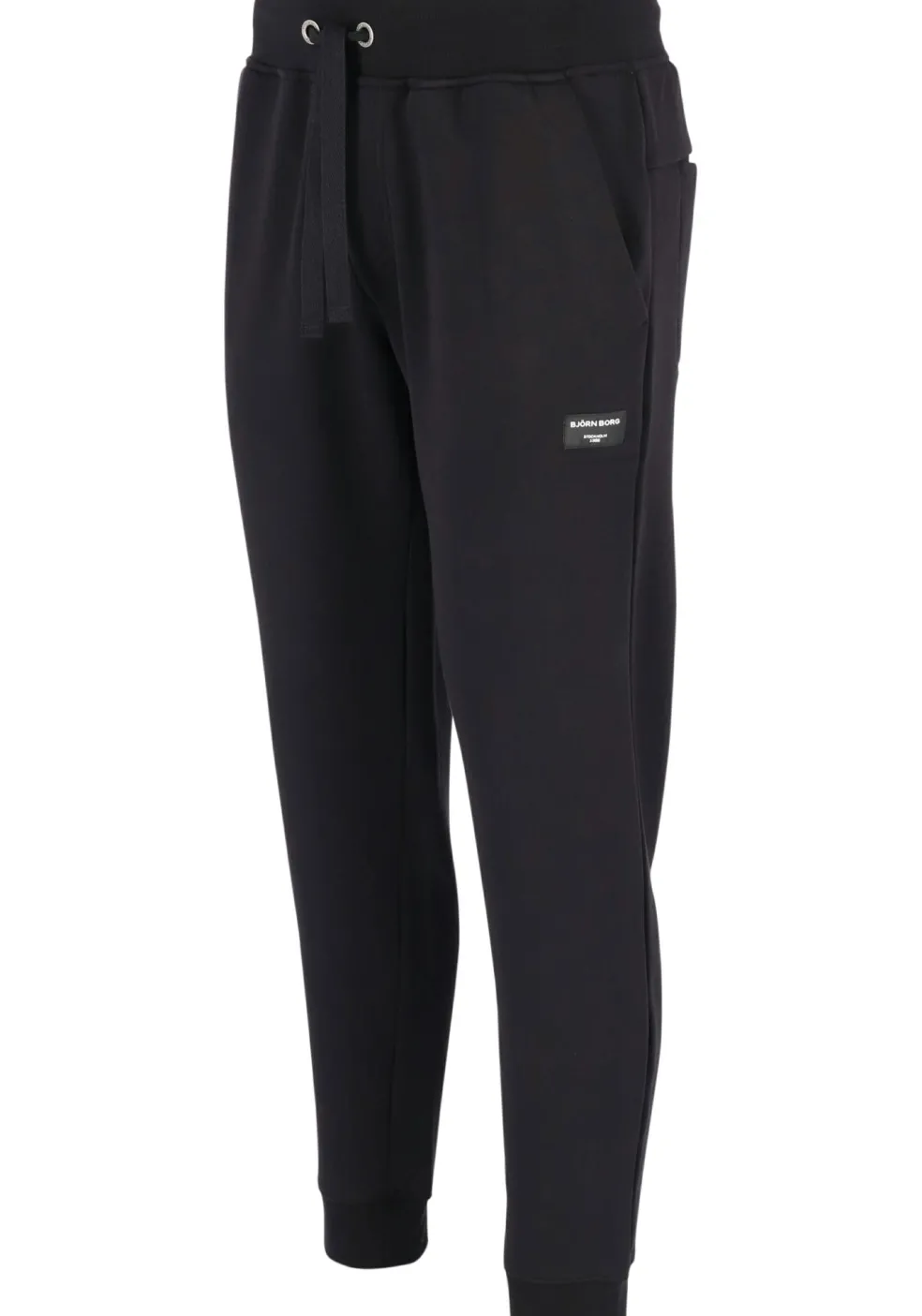 Bjorn Borg tapered pant, heren joggingbroek dik, zwart