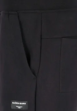 Bjorn Borg tapered pant, heren joggingbroek dik, zwart