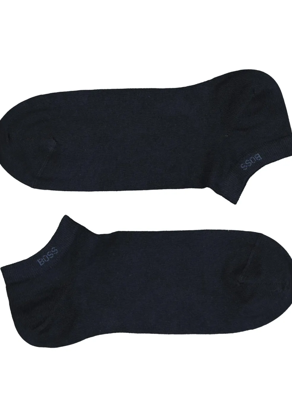 BOSS enkelsokken (2-pack), heren sneaker sokken katoen, donkerblauw