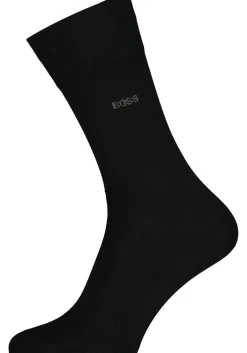 BOSS George uni (1-pack), herensokken katoen, zwart