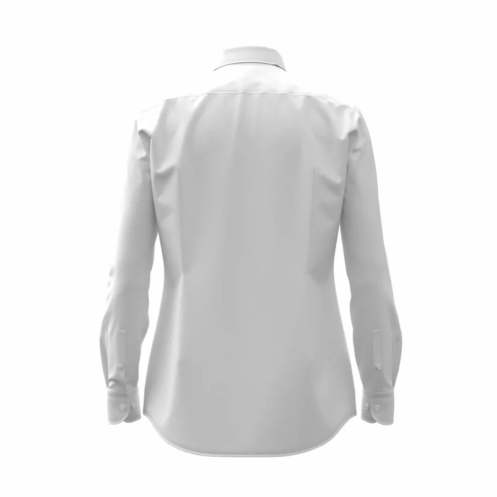 BOSS Hank slim fit overhemd, popeline, wit