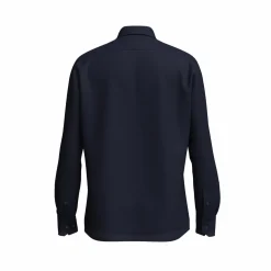 BOSS Joe regular fit overhemd, structuur, blauw