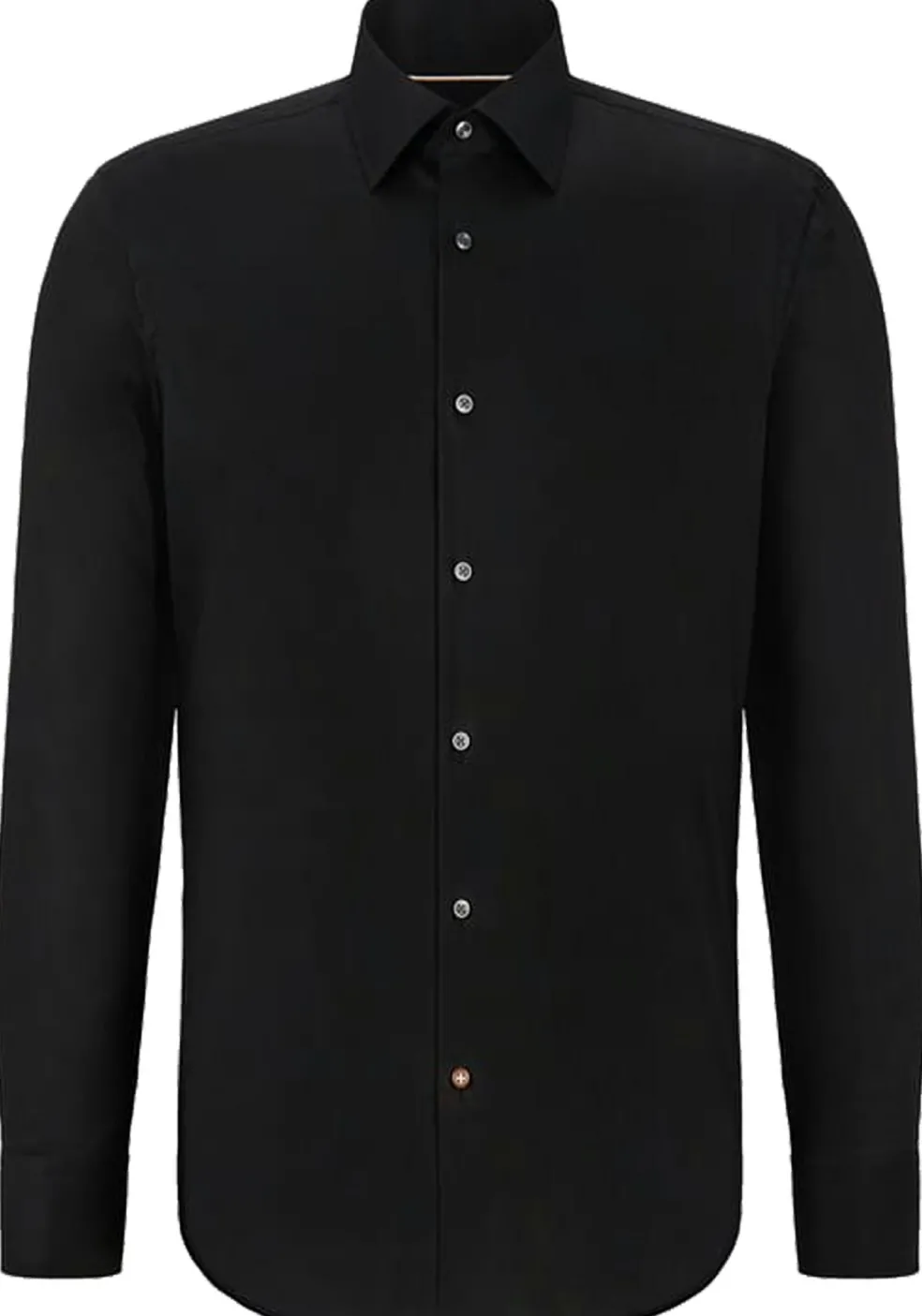 BOSS Joe regular fit overhemd, popeline, zwart