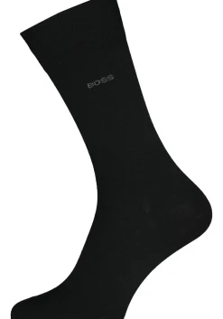 BOSS John uni (1-pack), herensokken wol met katoen, zwart