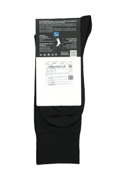 BOSS John uni (1-pack), herensokken wol met katoen, zwart