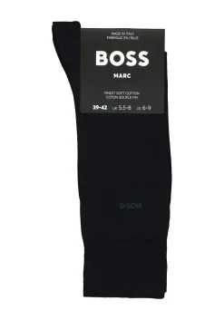 BOSS Marc uni (1-pack), herensokken katoen, donkerblauw