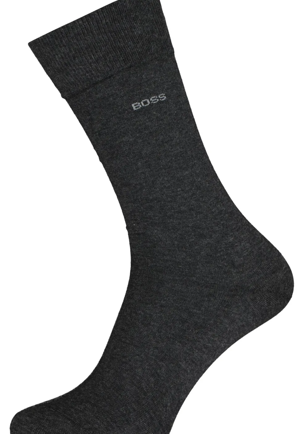 BOSS Marc uni (1-pack), herensokken katoen, antraciet grijs