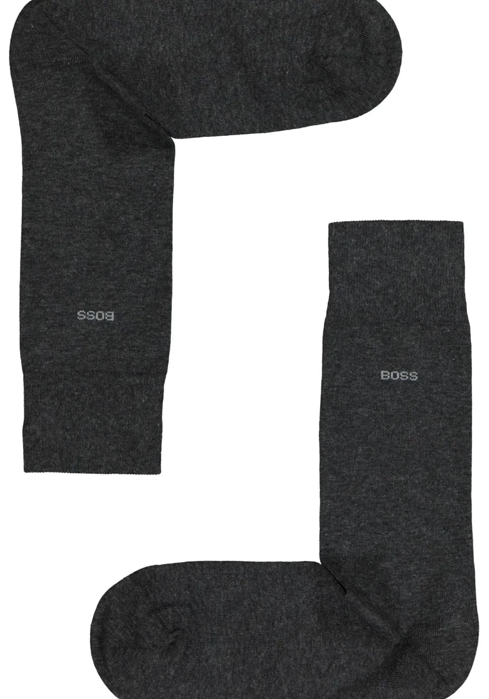 BOSS Marc uni (1-pack), herensokken katoen, antraciet grijs