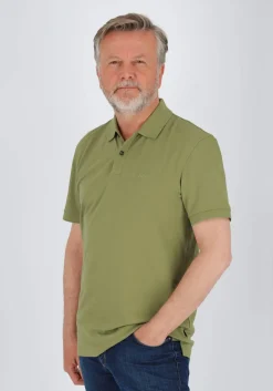 BOSS Pallas regular fit polo, pique, groen
