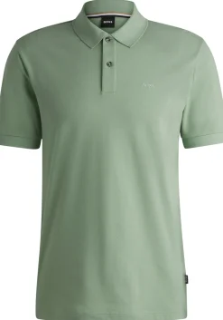 BOSS Pallas regular fit polo, pique, groen