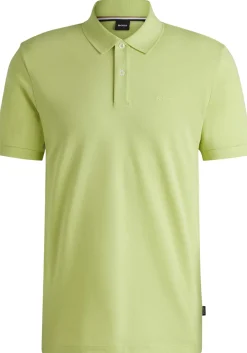 BOSS Pallas regular fit polo, pique, lichtgroen
