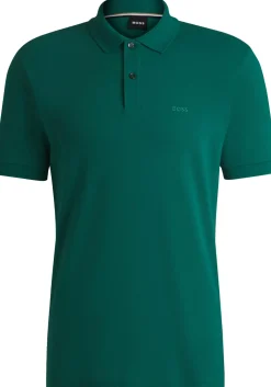 BOSS Pallas regular fit polo, pique, groen