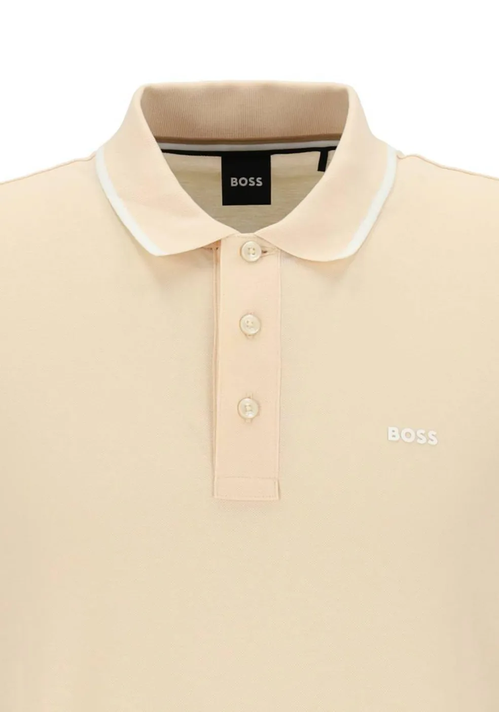 BOSS Parlay regular fit polo, pique, oranje