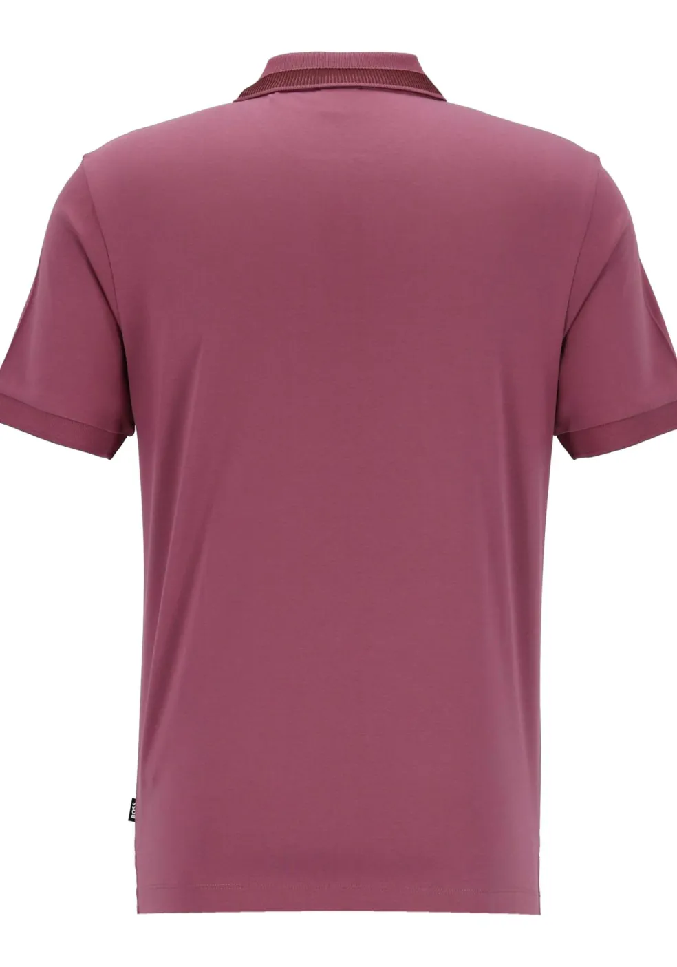 BOSS Phillipson slim fit heren polo, pique, paars