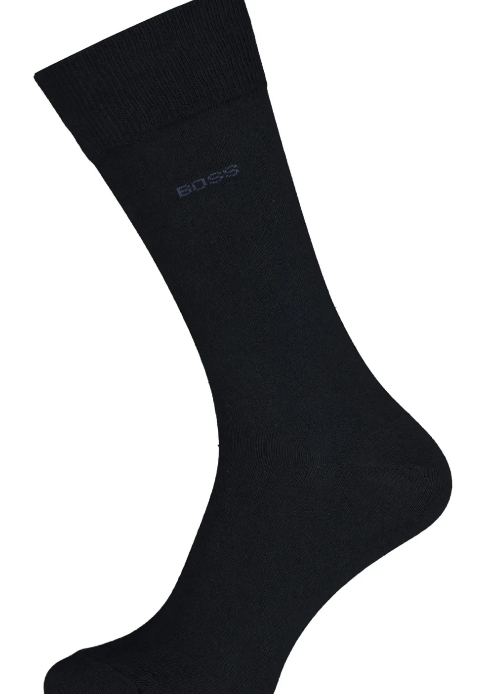 BOSS regular socks (3-pack), herensokken katoen, zwart, grijs en blauw