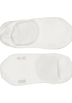 BOSS Shoeliner Stay On (2-pack), herensokken katoen onzichtbaar, wit