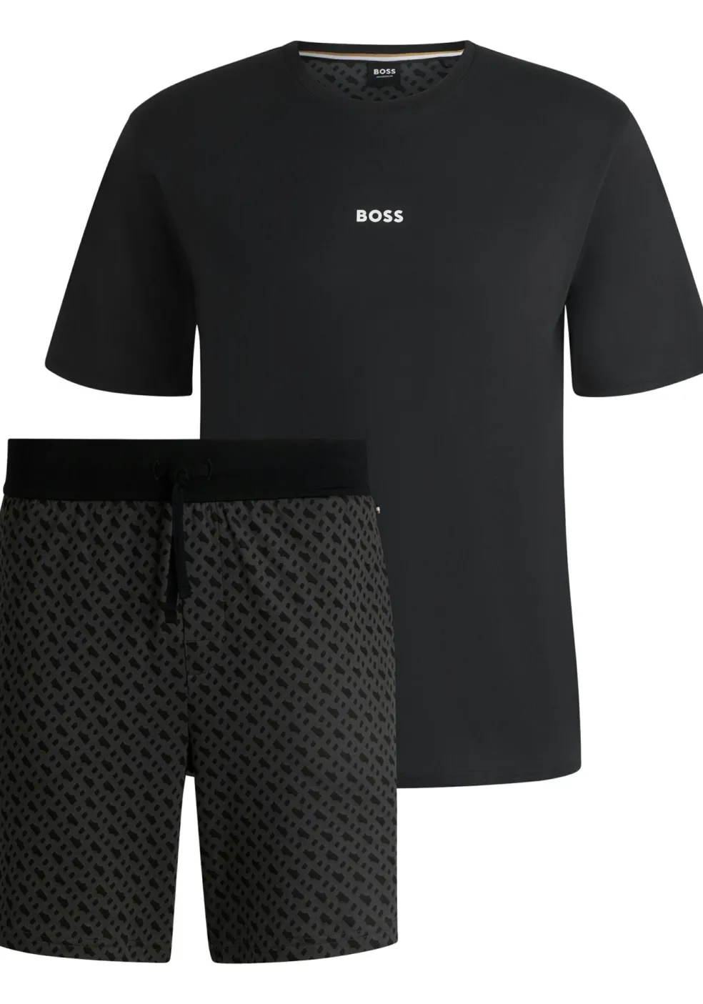 BOSS Short Set, heren lounge set, multicolor