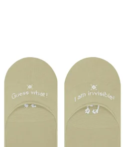 Burlington Aberdeen dames invisible sokken, beige (cream)