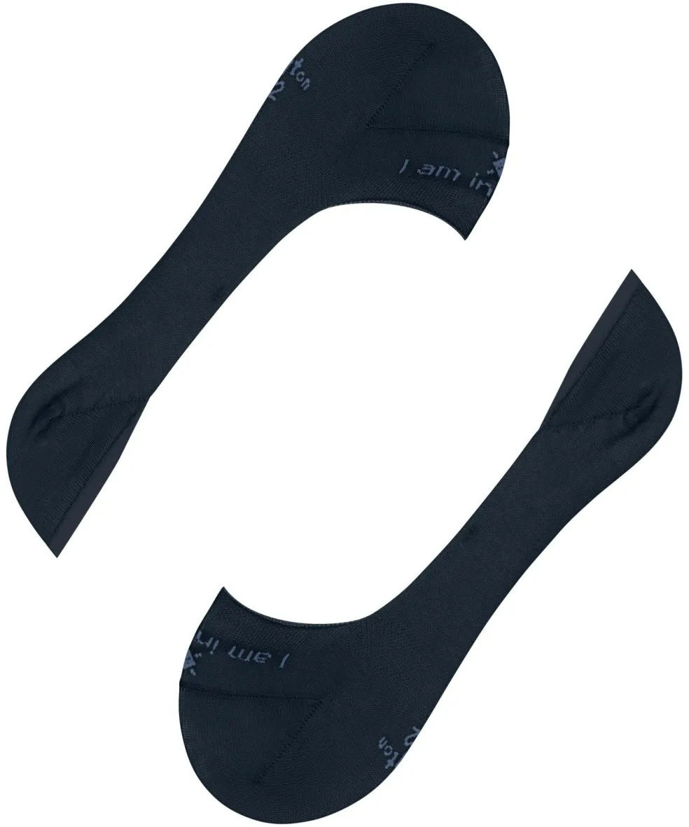 Burlington Aberdeen dames invisible sokken, blauw (marine)