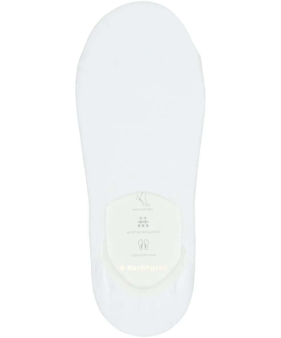 Burlington Athleisure dames invisible sokken, wit (white)
