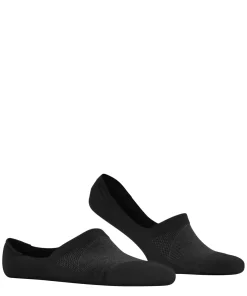 Burlington Athleisure heren invisible sokken, zwart (black)