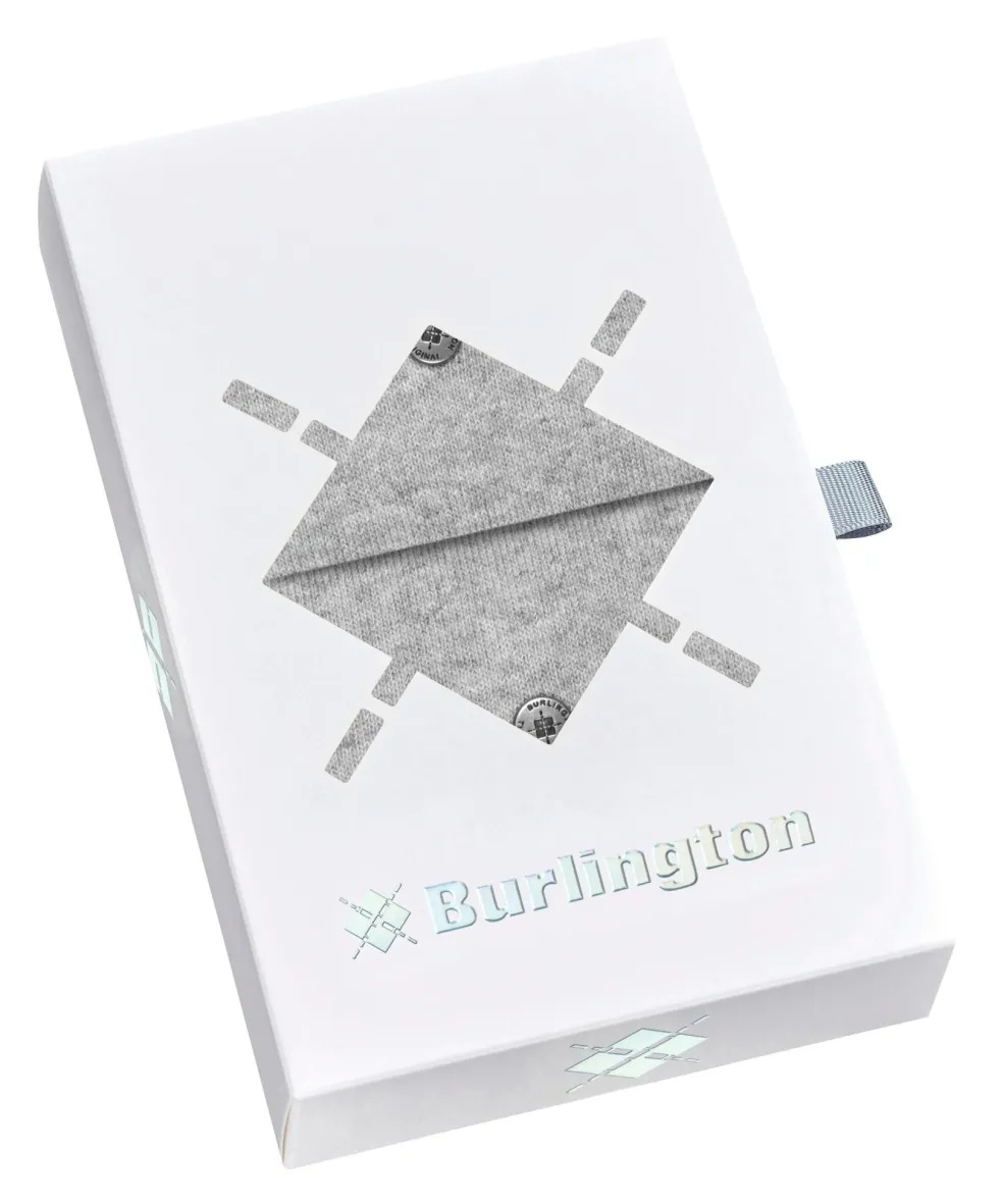 Burlington Basic Gift Box herensokken, lichtgrijs