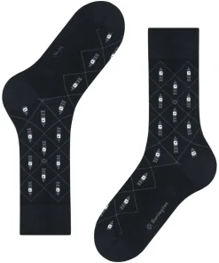 Burlington Big Ben herensokken, zwart (black)