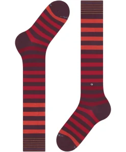 Burlington Blackpool heren kniekousen, roze (coralred)