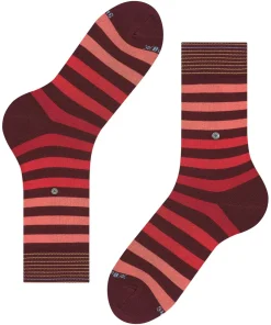 Burlington Blackpool herensokken, roze (coralred)
