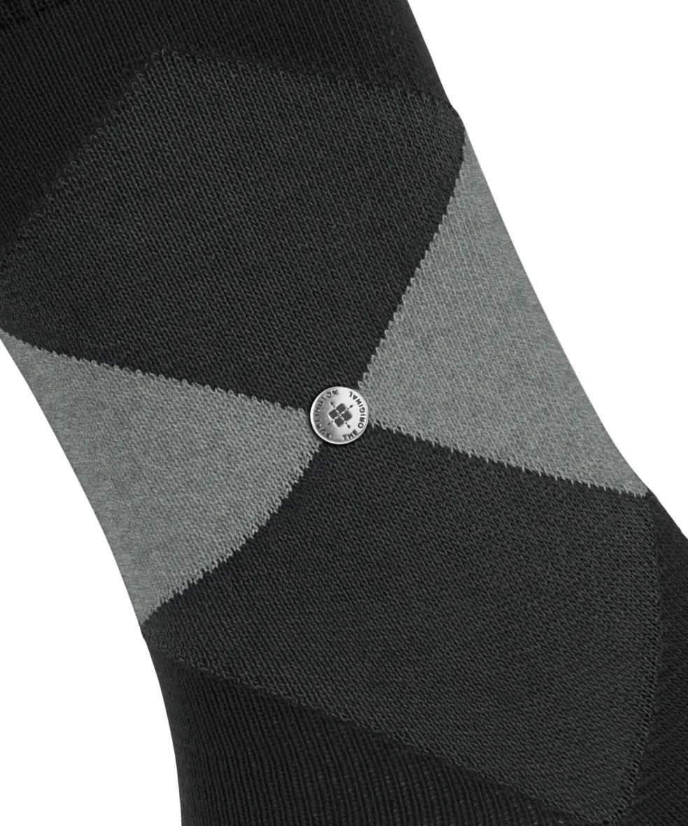Burlington Bonnie damessokken kort, zwart (black)