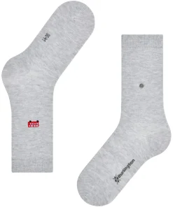 Burlington Brit Style damessokken, blauw (arctic mel.)