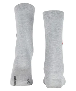 Burlington Brit Style damessokken, blauw (arctic mel.)