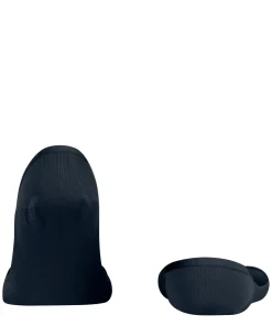 Burlington Carrington heren invisible sokken, blauw (marine)